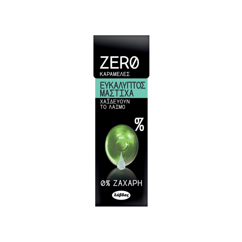 Λάβδας Zero 0% καραμέλες ευκάλυπτος - μαστίχα 32g