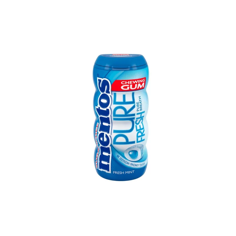 Mentos Pure Fresh Pocket Bottle Mint Τσίχλες 28gr