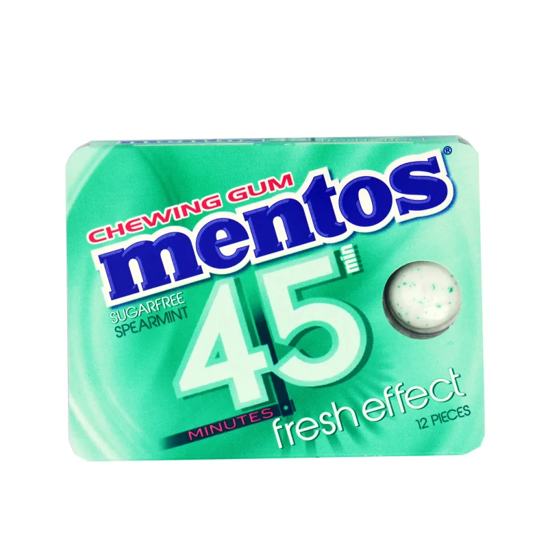 Mentos 45 minutes fresh effect τσίχλες spearmint 18g
