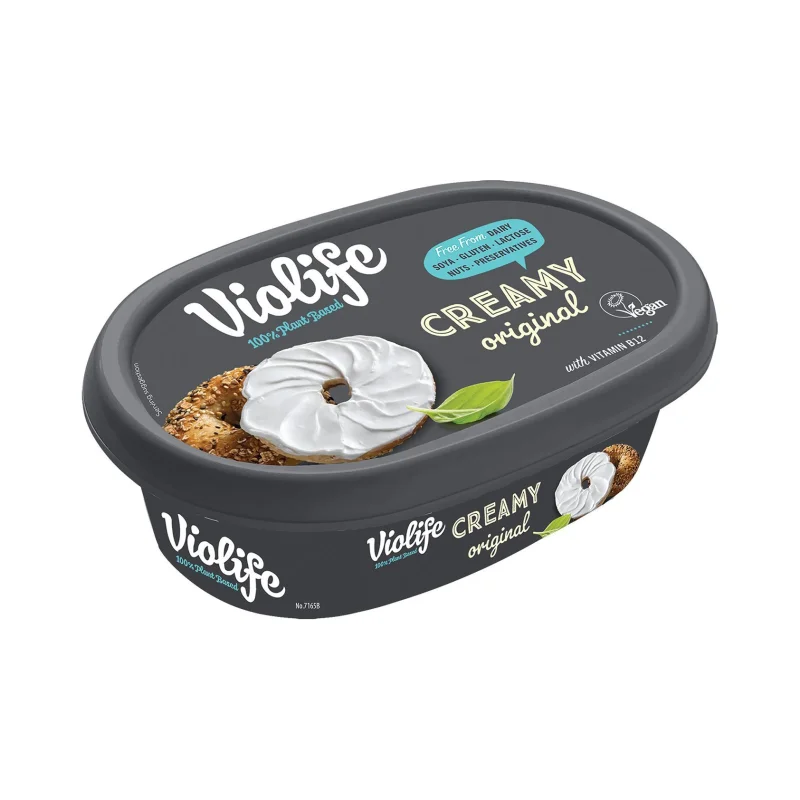 Αναπλήρωμα VIOLIFE Creamy Original flavour Vegan Χωρίς γλουτένη Χωρίς λακτόζη 150g