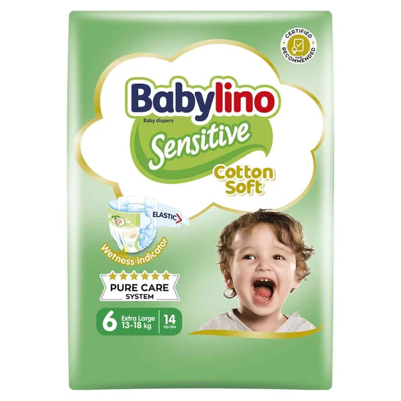 Sensitive Πάνες No6 (13-18kg.) 14τεμ.