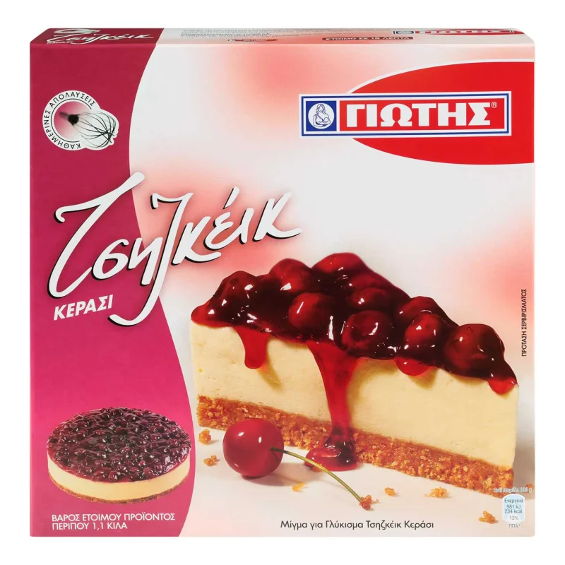 Γιώτης Μείγμα για Cheesecake Κεράσι (525 g)