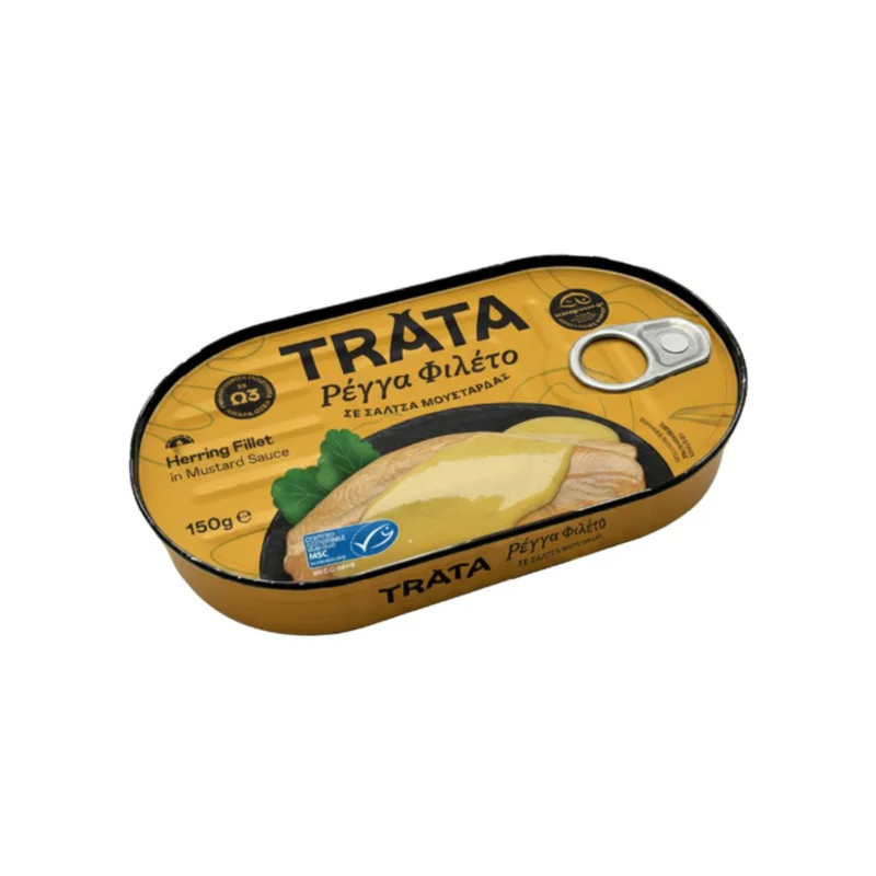Trata ρέγγα φιλέτο σε σάλτσα μουστάρδας 150g