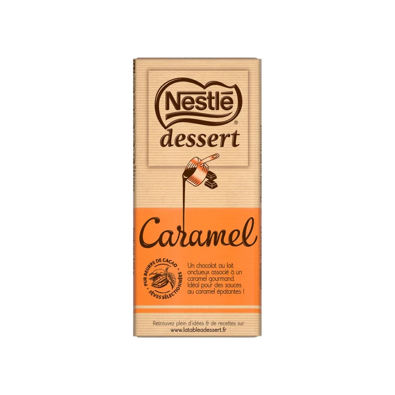 Nestle σοκολάτα κουβερτούρα γάλακτος caramel 170g