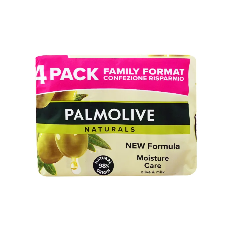 Palmolive Naturals σαπούνι ελιά 4x90g