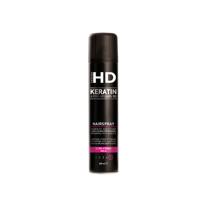 HD Keratin + pro vitamin B5 spray μαλλιών ultra strong 300ml