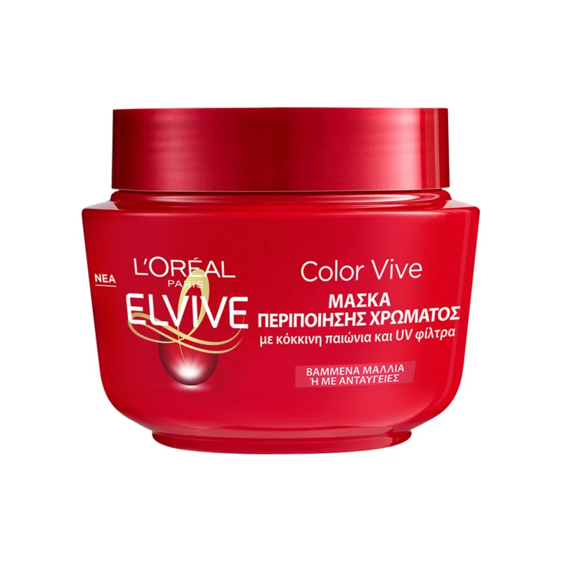 Elvive Color Vive μάσκα μαλλιών εντατική προστασία χρώματος 300ml