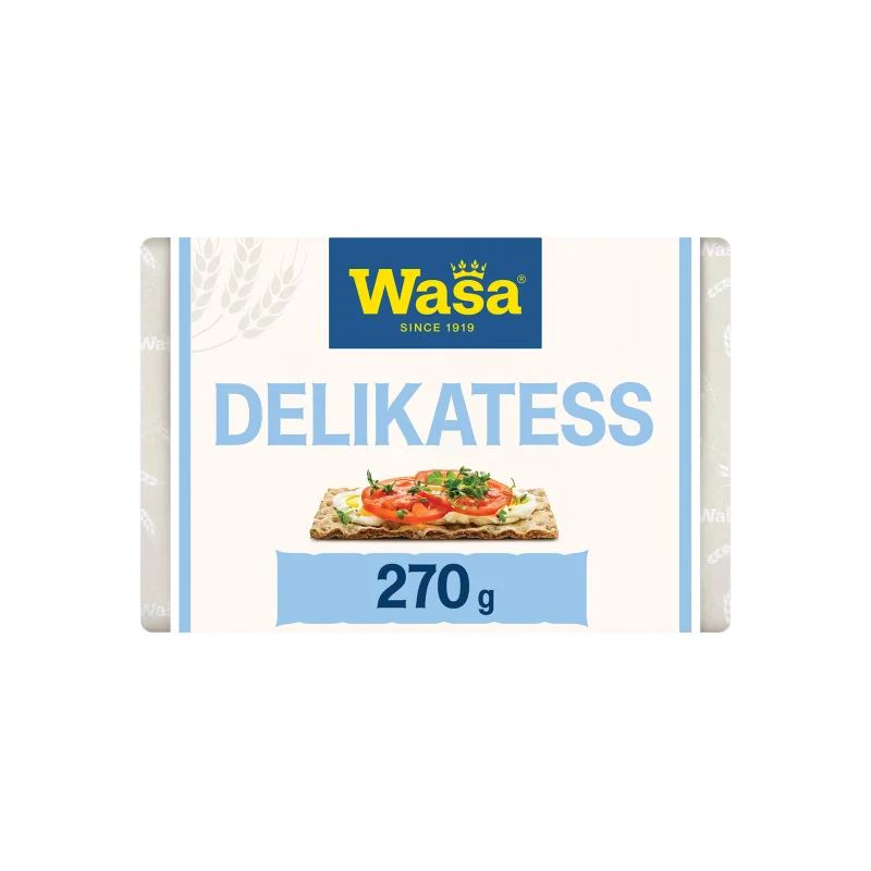 Wasa Delicatess φρυγανιές ολικής αλέσεως 270g