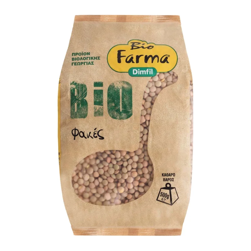 Bio Farma Φακές Ψιλές Βιολογικές 500γρ.