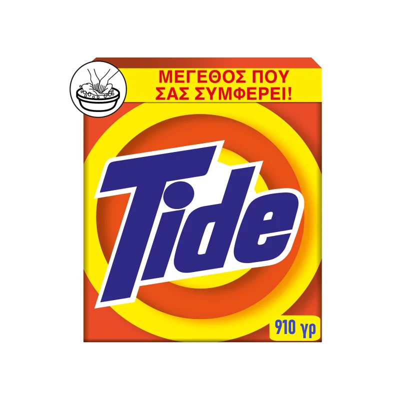 Tide απορρυπαντικό ρούχων σκόνη 910g