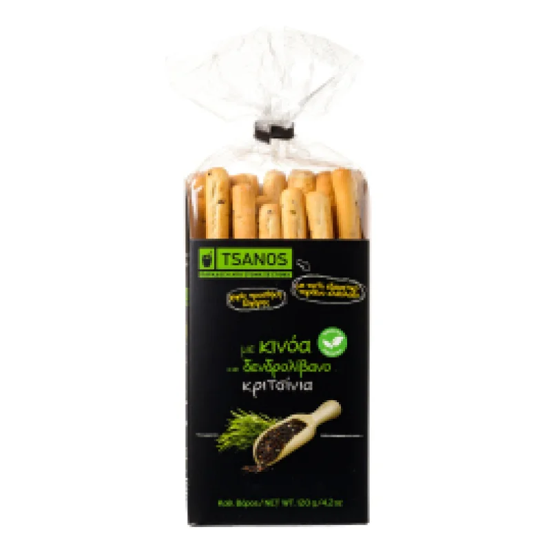 Κριτσίνια με Κινόα & Δενδρολίβανο 120gr