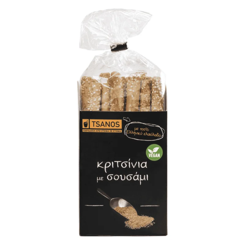 Κριτσίνια Σουσάμι 120gr