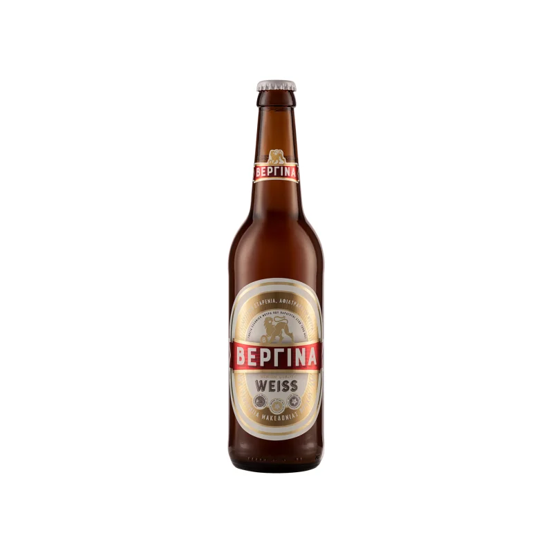 Βεργίνα Weiss μπίρα one way 500ml