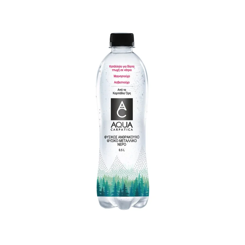 AQUA CARPATICA Ανθρακούχο Νερό 500ml