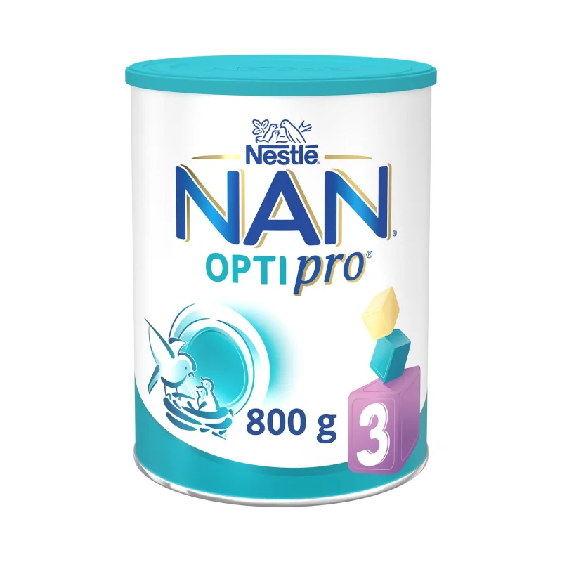 NESTLE Nan Optipro 3 Ρόφημα Γάλακτος από τον 1ο Χρόνο σε σκόνη 800g