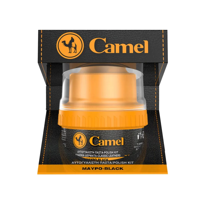 Camel παστα αυτογυαλιστη υποδημάτων μαύρο 55ml