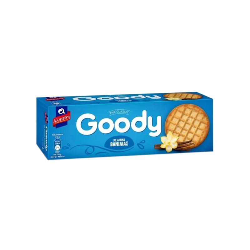 Αλλατίνη Goody μπισκότα με άρωμα βανίλιας 185g