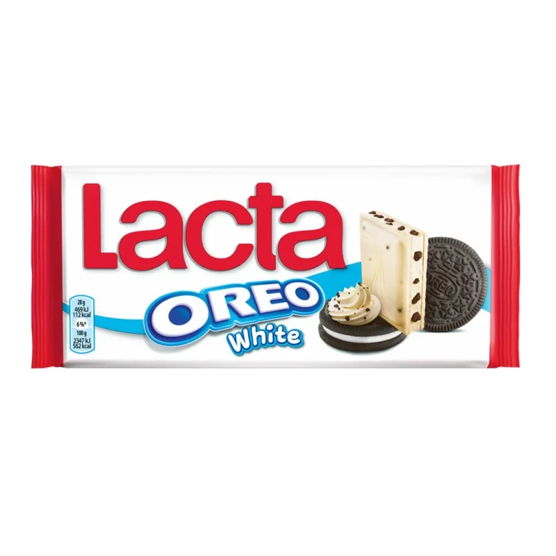 LACTA Σοκολάτα Λευκή Oreo White 100gr