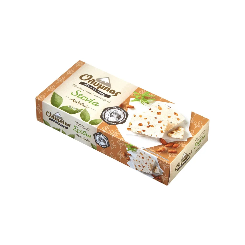 Όλυμπος Stevia έδεσμα σησαμιού αμύγδαλο 250g