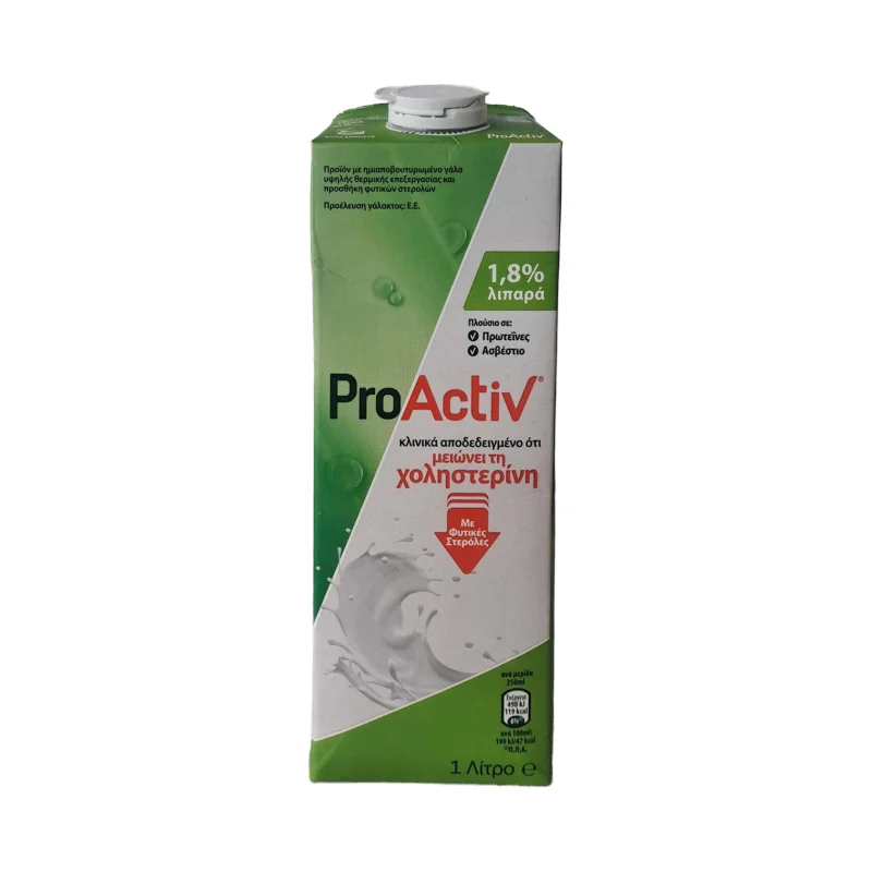 BECEL Pro Activ Ρόφημα Γάλακτος 1,8% 1lt