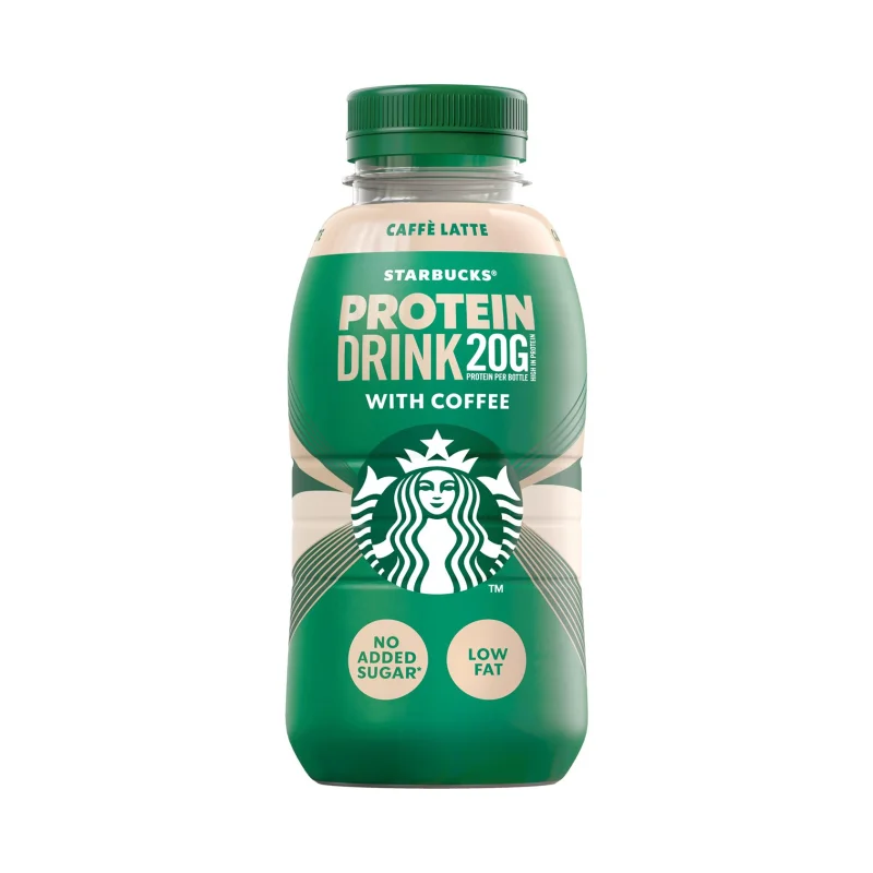 STARBUCKS Protein Drink Ρόφημα Γάλακτος με Καφέ Latte Χωρίς προσθήκη ζάχαρης 330ml
