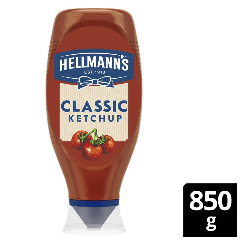 HELLMANN'S Κέτσαπ Κλασική Top Down 850g