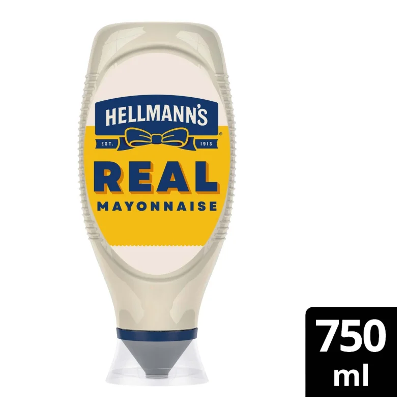 HELLMANN'S Μαγιονέζα Real Top Down 750ml