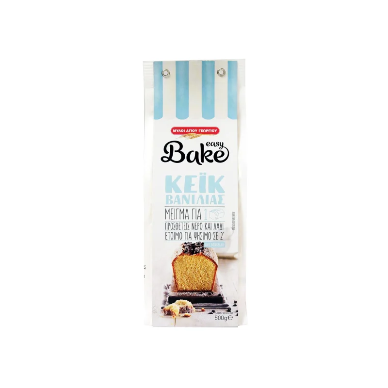 Μύλοι Αγίου Γεωργίου Easy Bake μείγμα για κέικ βανίλιας 500g