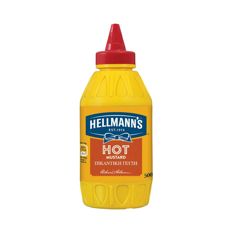 HELLMANN'S Μουστάρδα Πικάντικη 500g