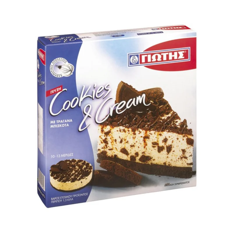 ΓΙΩΤΗΣ Μείγμα Τούρτα Cookies & Cream 720g