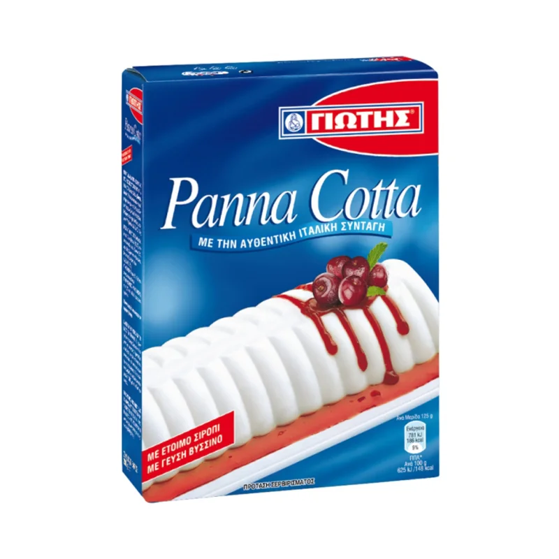 Γιώτης Panna Cotta Με Σιρόπι Βύσσινο 200 gr