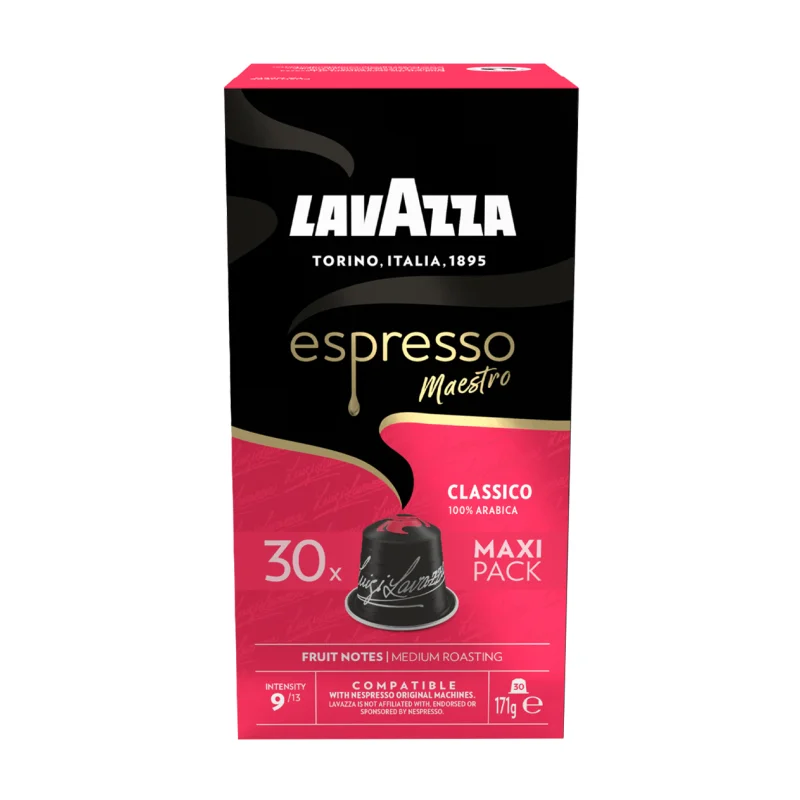 LAVAZZA Κάψουλες Καφέ Espresso Maestro Classico 30x5.7g