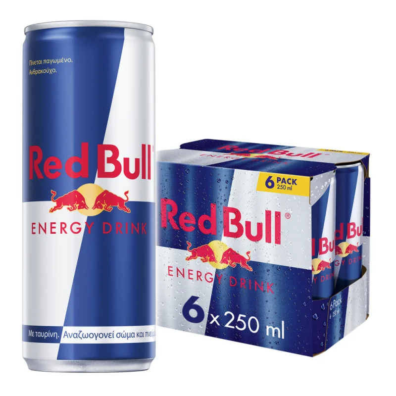 Ενεργειακό Ποτό Red Bull 6x250ml