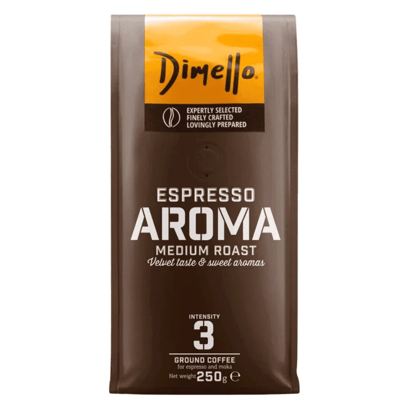 Dimello Καφές Espresso Aroma Ground Αλεσμένος 250gr