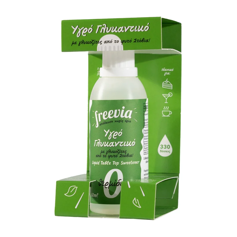 ΟΡΙΖΟΝΤΕΣ Freevia Υγρό Γλυκαντικό Στέβια 60ml