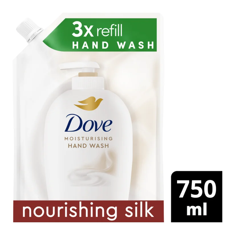 Dove Ανταλλακτικό Υγρό Κρεμοσάπουνο Silk (750ml)