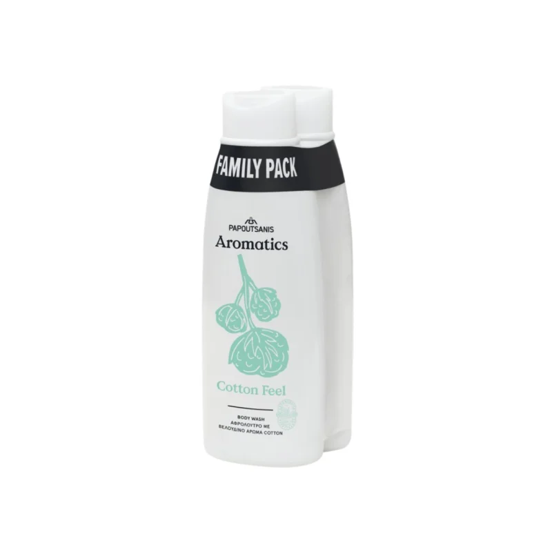 AROMATICS Αφρόλουτρο Cotton Feel 2x650ml