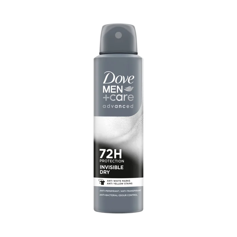 DOVE Men+Care Advanced Αποσμητικό Σπρέι Invisible Dry 150ml