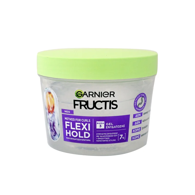 Fructis method for curls τζελ μαλλιών 370ml
