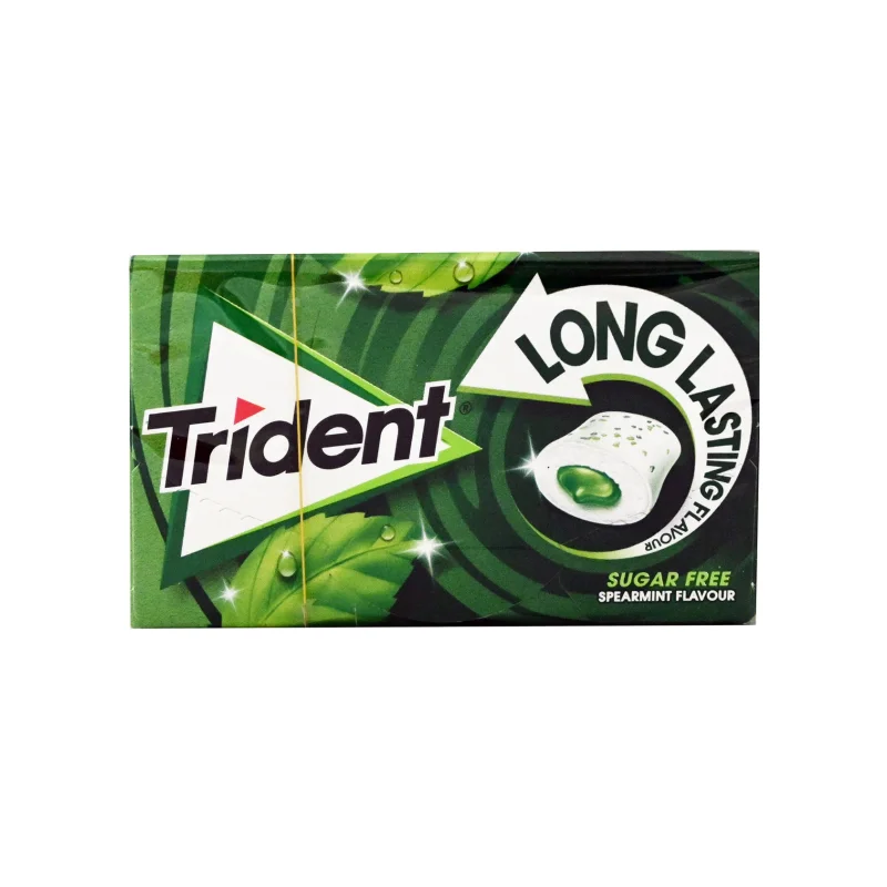 Trident Long Lasting Flavour τσίχλες spearmint 22g