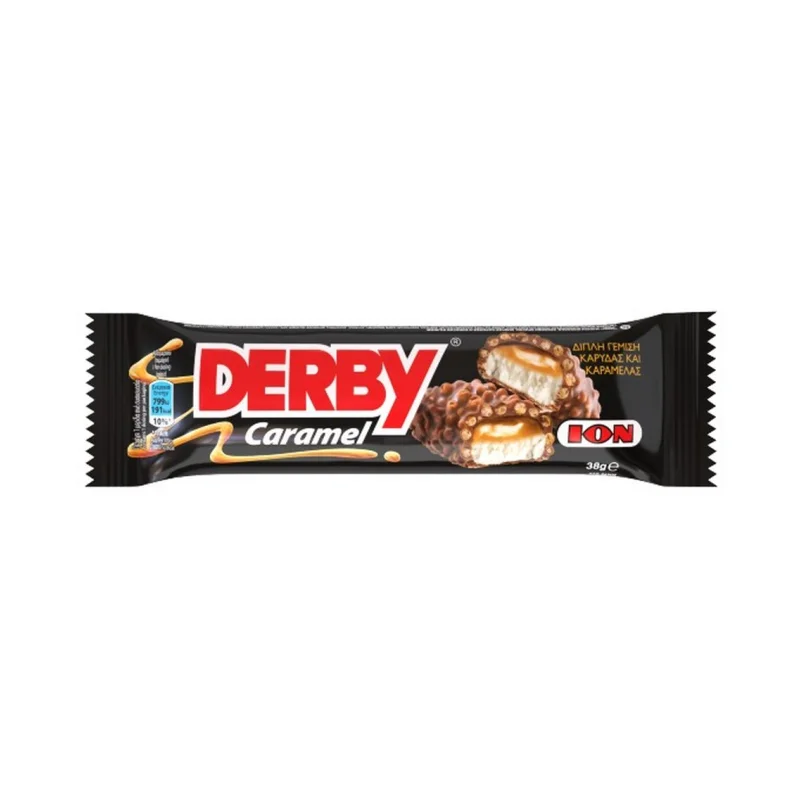 DERBY Σοκολάτα Γάλακτος Καραμέλα 38g