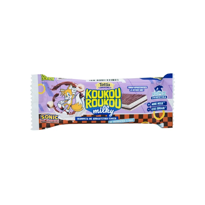 Κουκουρούκου Friends γκοφρέτα milky 25g