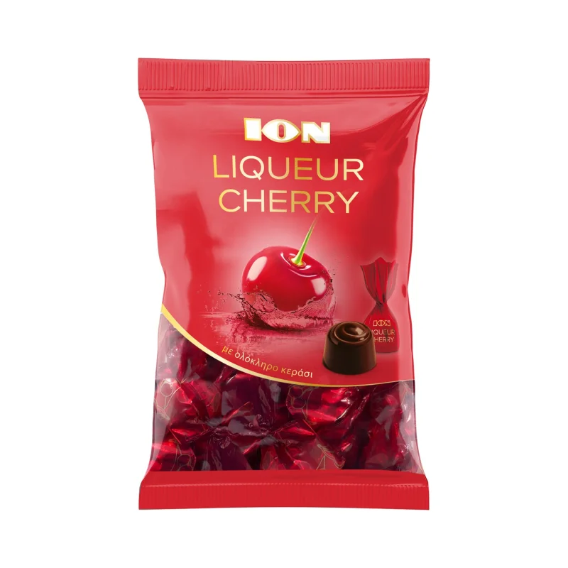ΙΟΝ Σοκολατάκια με Λικέρ Cherry & ολόκληρο Κεράσι 260g
