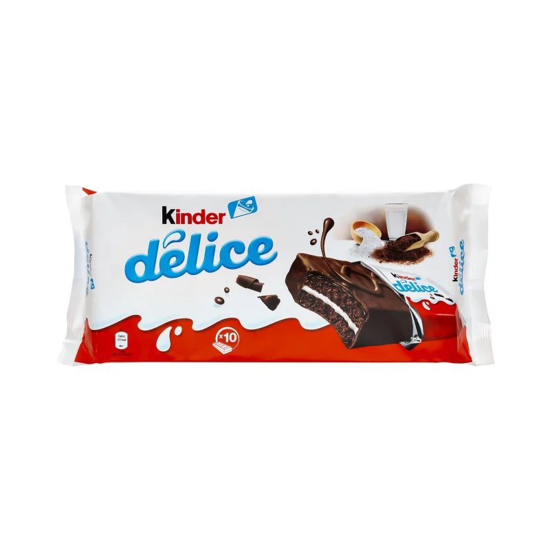 KINDER Delice Κέικ Σοκολάτας 10τεμ 390g
