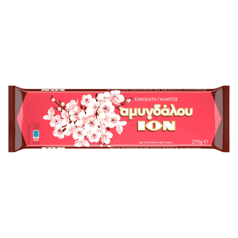 ΙΟΝ Σοκολάτα Γάλακτος Αμυγδάλου 270gr