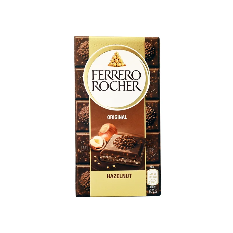 Ferrero Rocher σοκολάτα γάλακτος hazelnut 90g