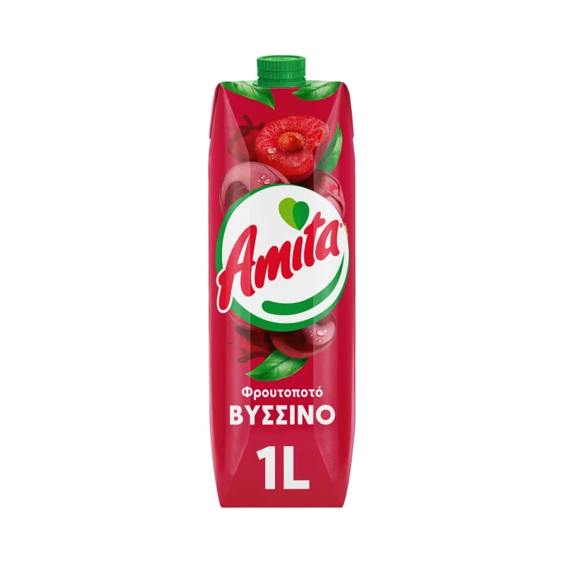 amita φρουτοποτό βύσσινο 1 L