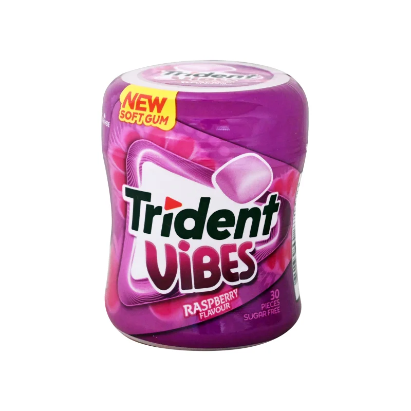 Trident Vibes τσίχλες raspberry 70.2g