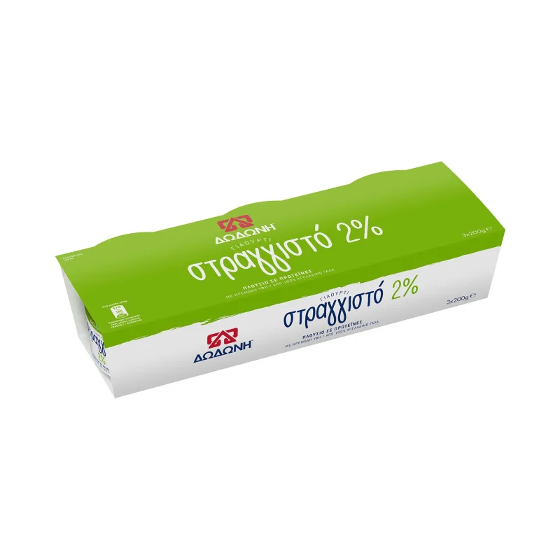ΔΩΔΩΝΗ Γιαούρτι Στραγγιστό 2% 3x200g