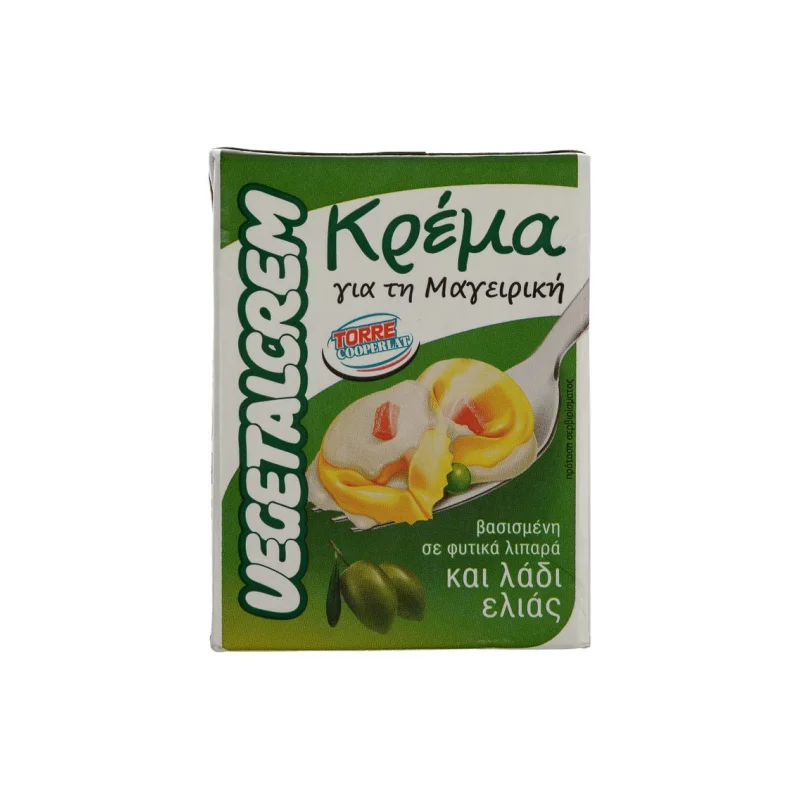 TORRE Vegetalcrem Κρέμα Μαγειρικής Χωρίς Γλουτένη 200ml